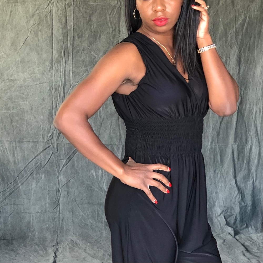 Black jumpsuit